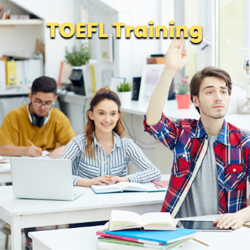 Book your TOEFL Training Course. Limited seats per slot.  Certified Trainers.